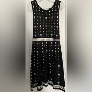 Star sweater dress